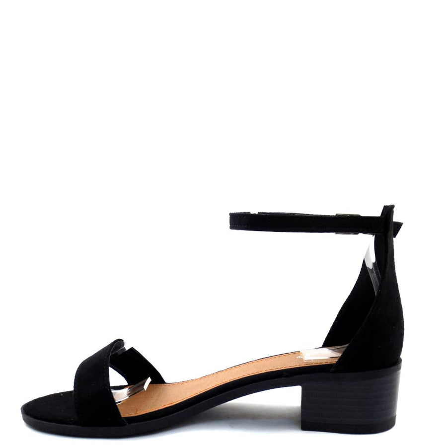 Black short block 2025 heels