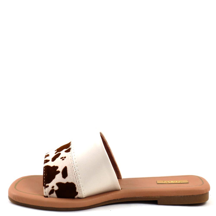 Qupid Open Toe Slide In Comfort Sandals Castel 61