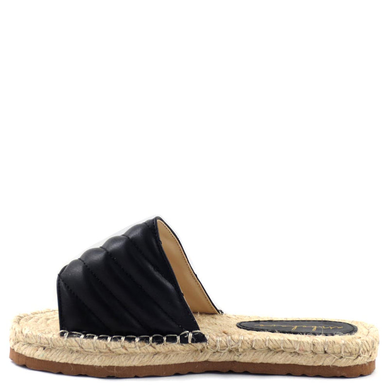 Misbehave Laser Cut Upper Espadrille Sandals - Chuck 1