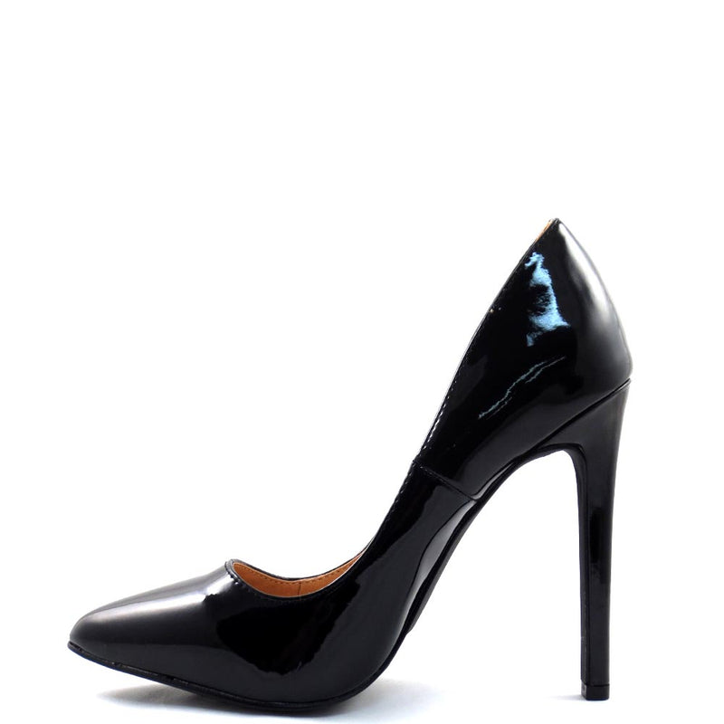 Olivia Jaymes Classic Patent Stiletto Heels - Kendall