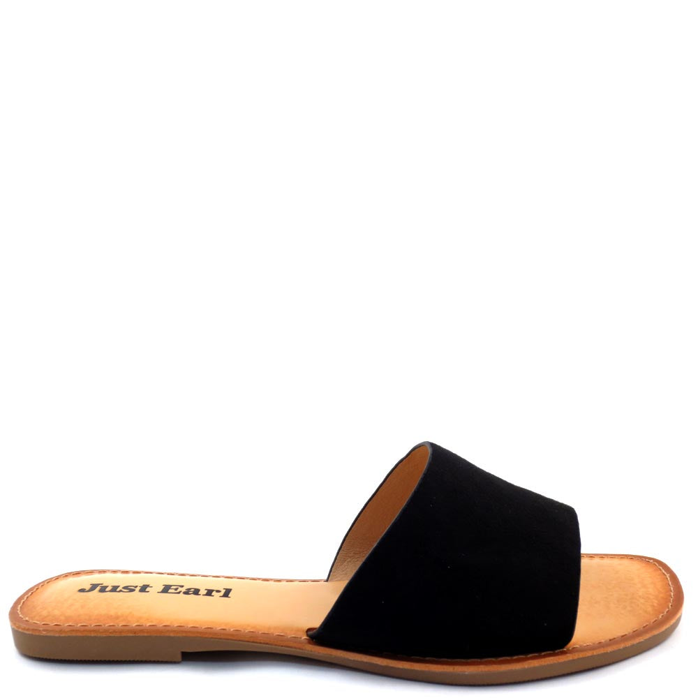 Just Earl from Soda One Vamp Easy Slide In Sandals - LS11400