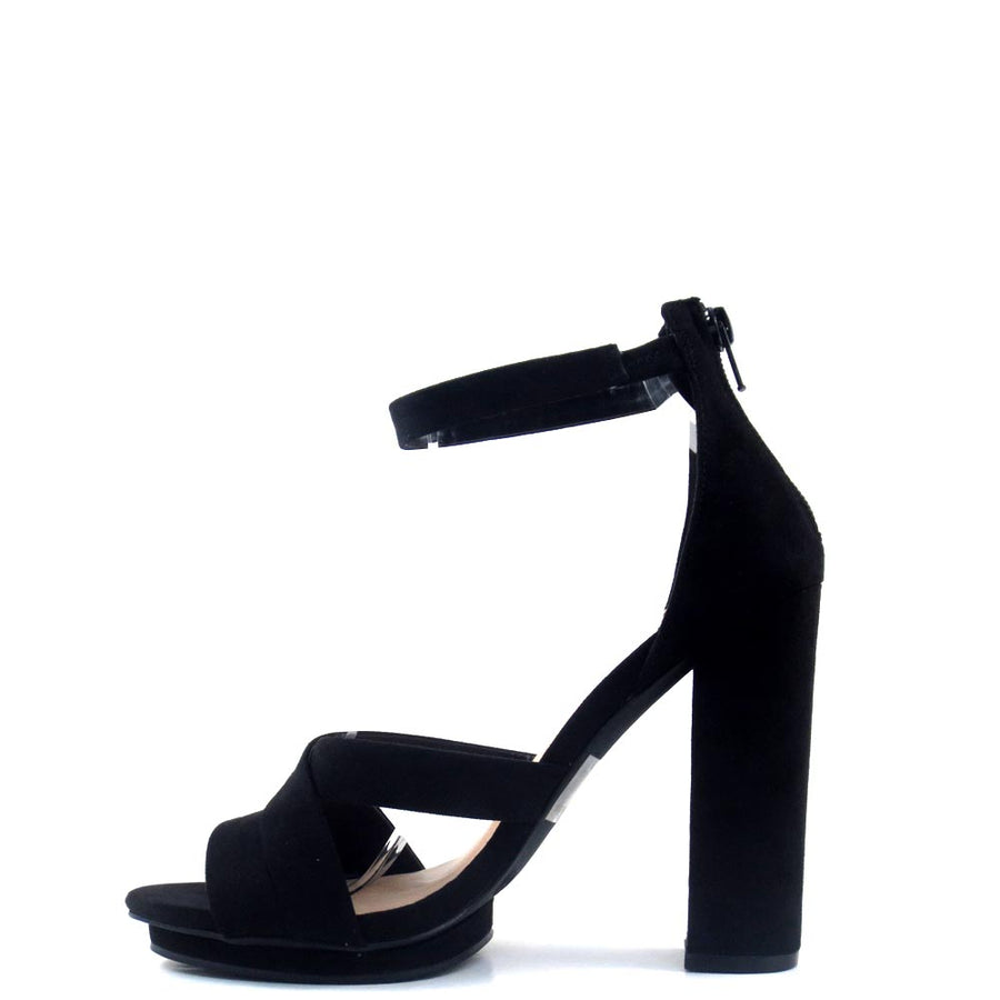 LADYSMITH LUXE BLACK Platform Heels | Buy Women's HEELS Online | Novo Shoes  NZ