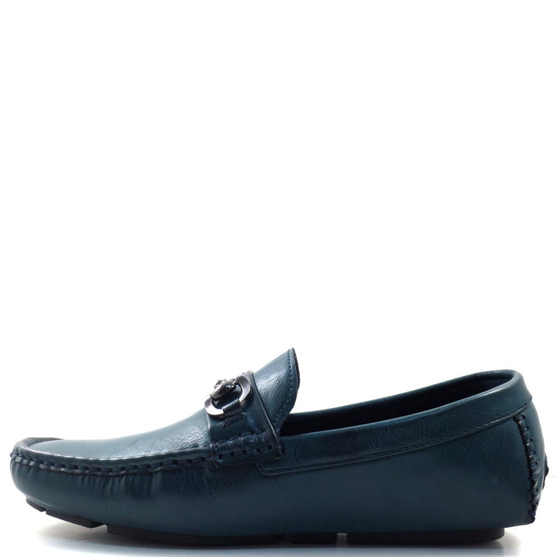 Slip On Driver Moccasins with Metal Bit Strap - SED8034